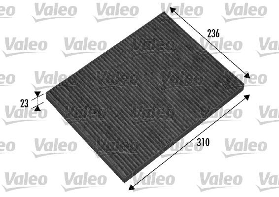 Filter vnútorného priestoru VALEO 698865