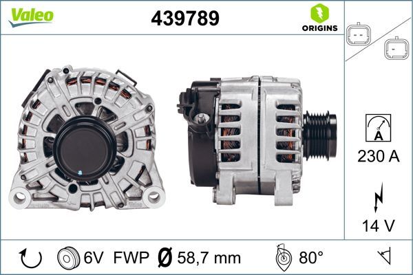 Alternator VALEO 439789