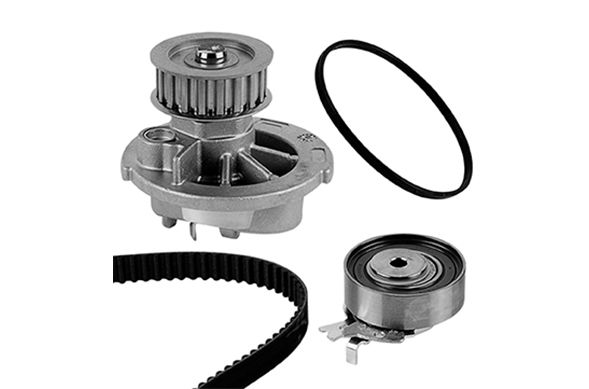 Set pompa apa + curea dintata AIRTEX WPK-167701