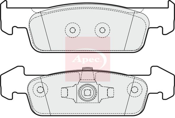 Apec - Front Brake Pad Set