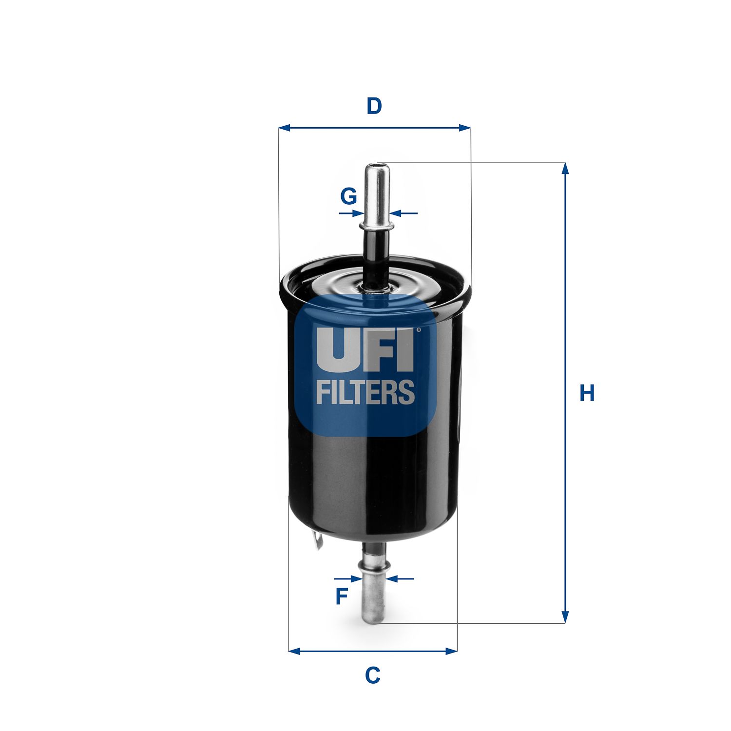 Filtr paliwa UFI 31.843.00