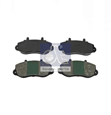 Zestaw klocków hamulcowych, hamulce tarczowe DT SPARE PARTS 6.95119