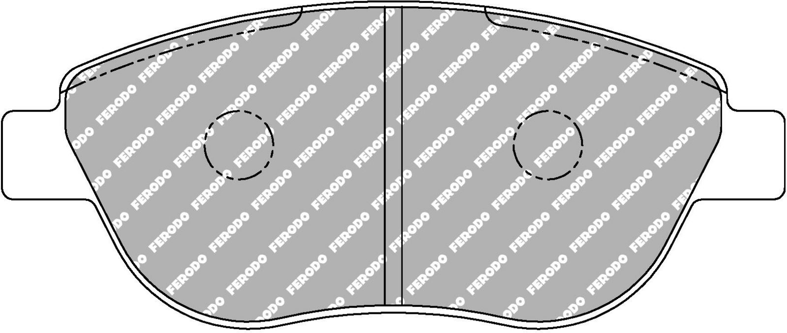 set placute frana,frana disc FERODO FCP1467Z