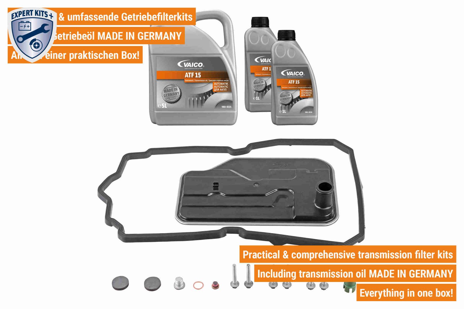 Kit pces, vidange d'huile de boîte de vitesses automatique