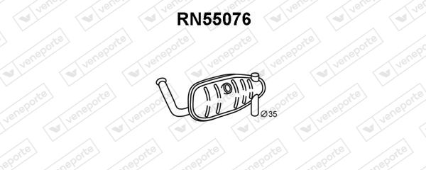 Silencieux avant