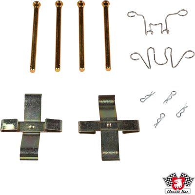 Zestaw akcesoriów, klocki hamulcowe JP GROUP 1664000210