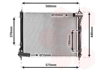 Radiateur, refroidissement du moteur