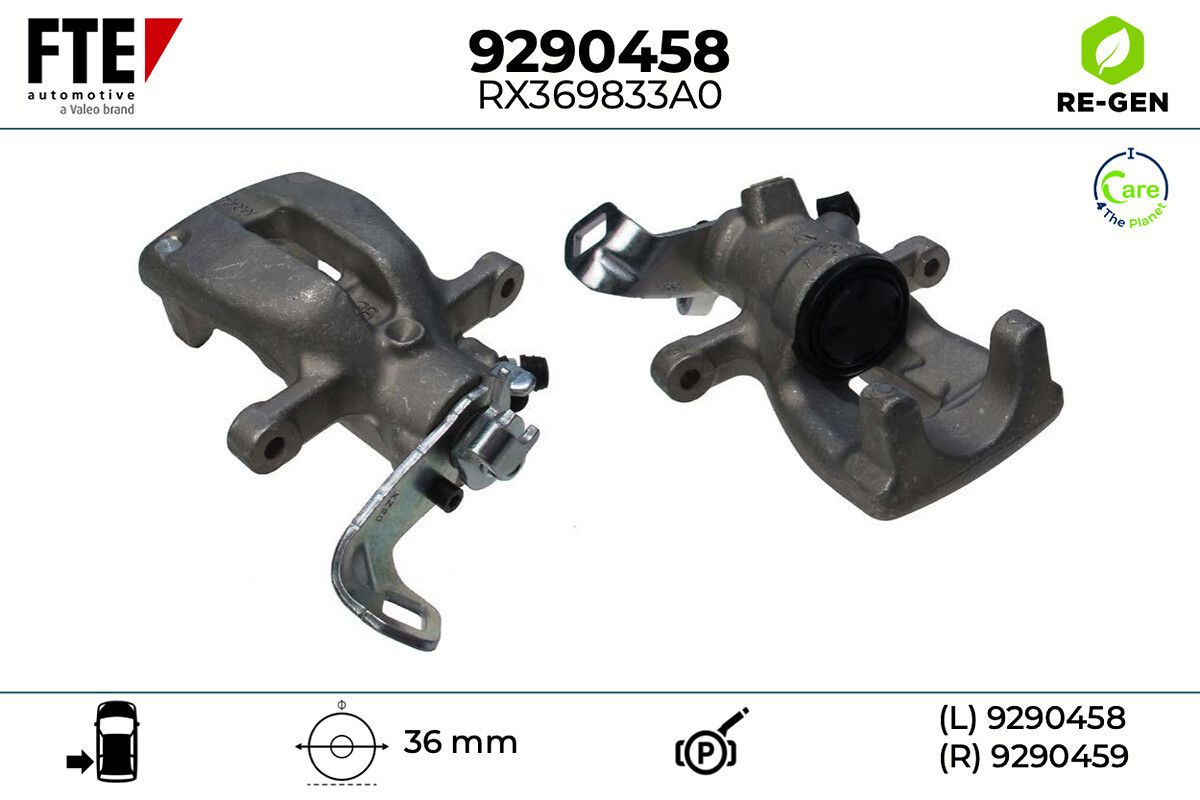 Etrier frana FTE 9290458