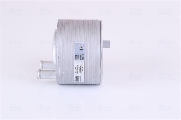 Olejový chladič, motorový olej NISSENS 91177