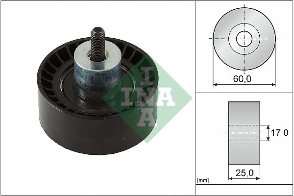 Obehová/vodiaca kladka ozubeného remeňa Schaeffler INA 532 0997 10