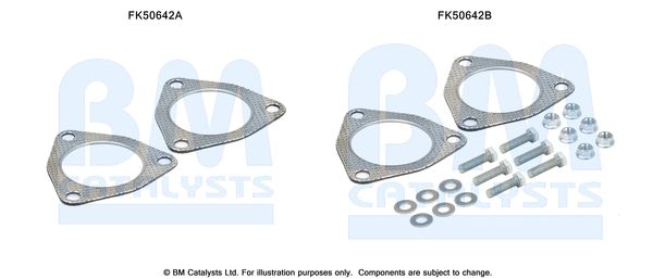 Zestaw montażowy, rura wydechowa BM CATALYSTS FK50642