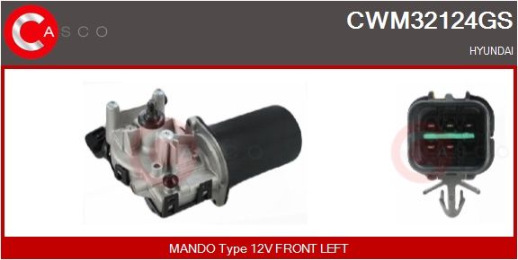 Motor stěračů CASCO CWM32124GS