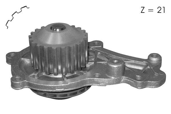 Pompe à eau, refroidissement du moteur