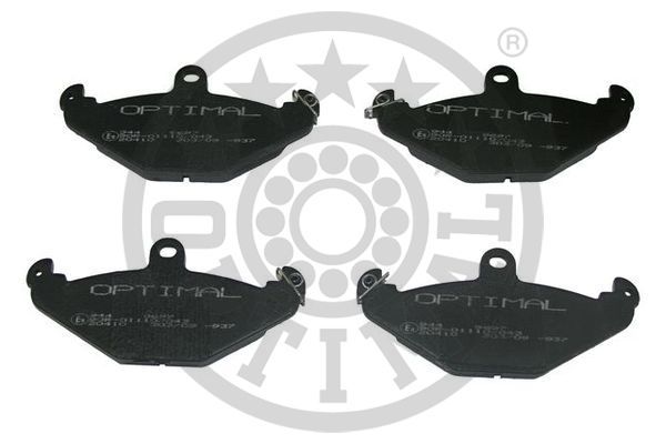 Zestaw klocków hamulcowych, hamulce tarczowe OPTIMAL BP-09697