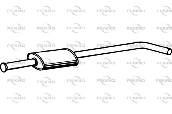 Tłumik środkowy FENNO P5108