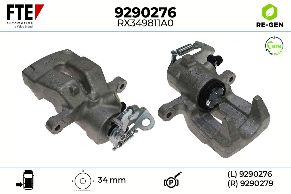 Etrier frana FTE 9290276