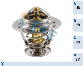termostat,lichid racire FAE 5304783