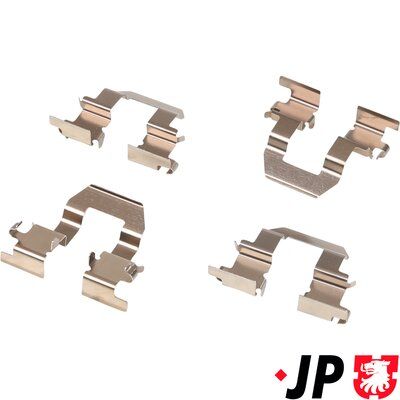 Комплектующие, колодки дискового тормоза