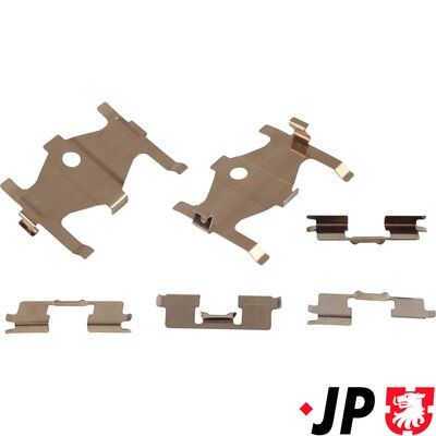 Комплектующие, колодки дискового тормоза