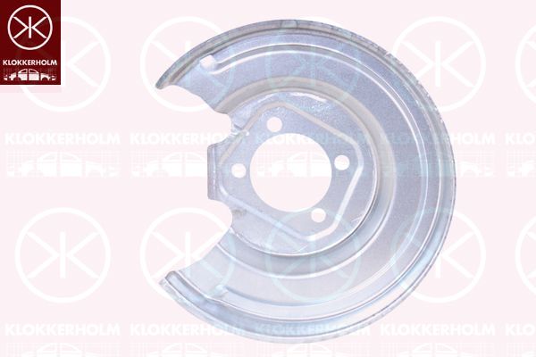 Panel rozbryzgiwujący, tarcza hamulcowa KLOKKERHOLM 8118875