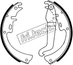 Zestaw szczęk hamulcowych FRI.TECH. 1073.154