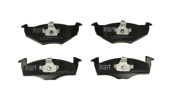 Zestaw klocków hamulcowych, hamulce tarczowe HART 215 969