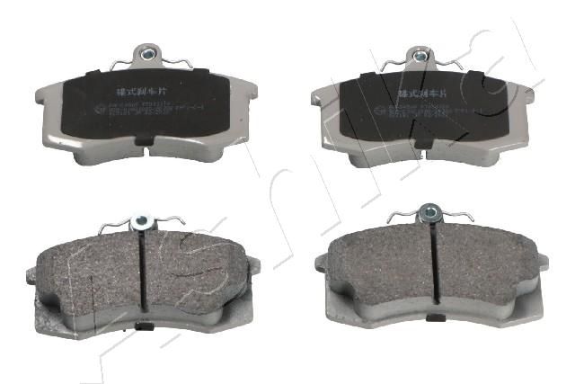 Zestaw klocków hamulcowych, hamulce tarczowe ASHIKA 50-00-045