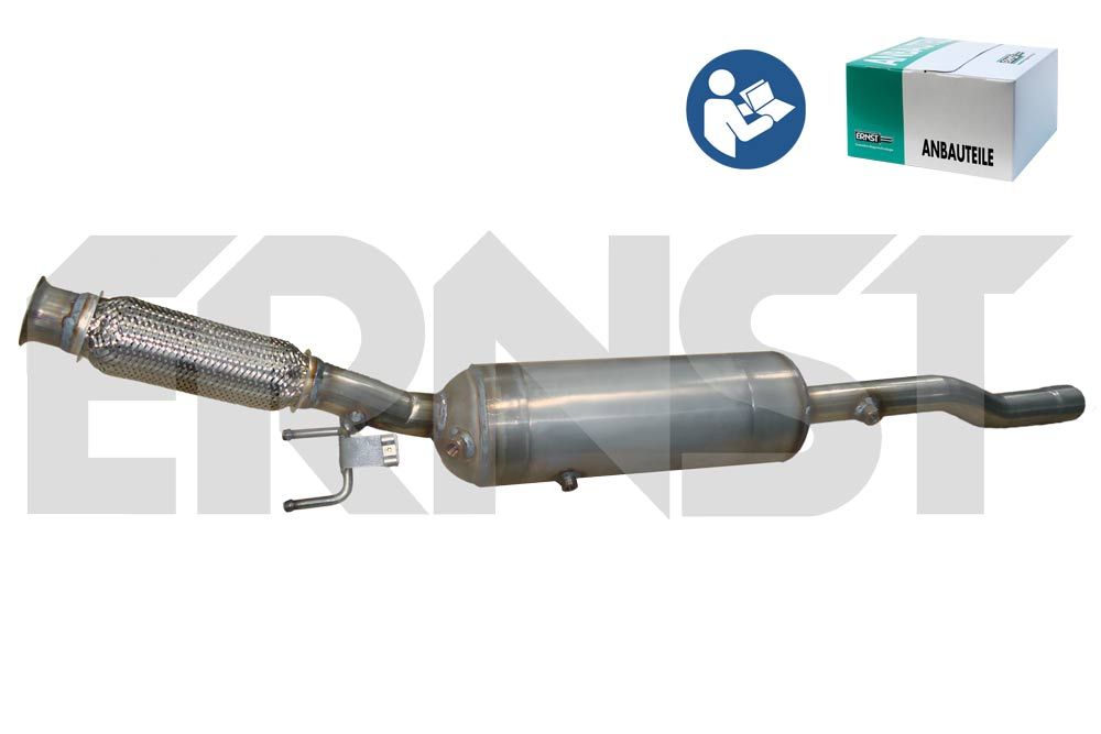 Filtr sadzy / filtr cząstek stałych, układ wydechowy ERNST 920841