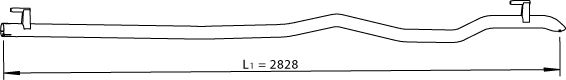 Rura wydechowa DINEX 56516