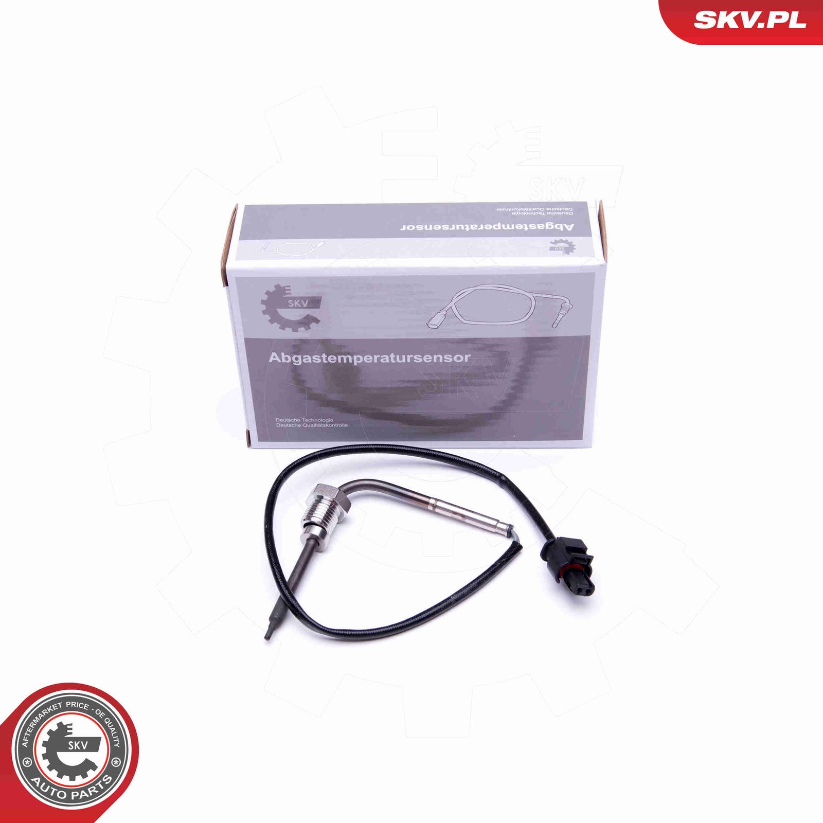 Датчик, температура выхлопных газов