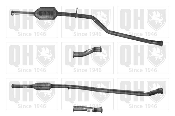 Katalizator QUINTON HAZELL QCAT80441H