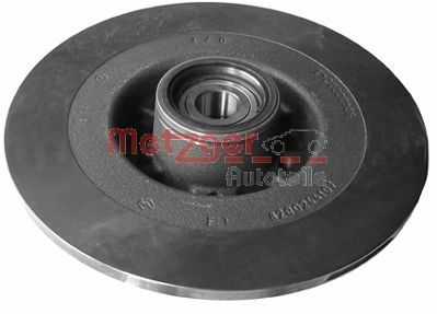 Tarcza hamulcowa METZGER AUTOTEILE 6111044