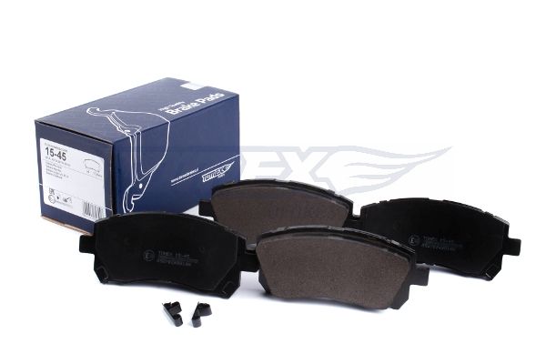 Levně Sada brzdových destiček, kotoučová brzda TOMEX Brakes 15-45