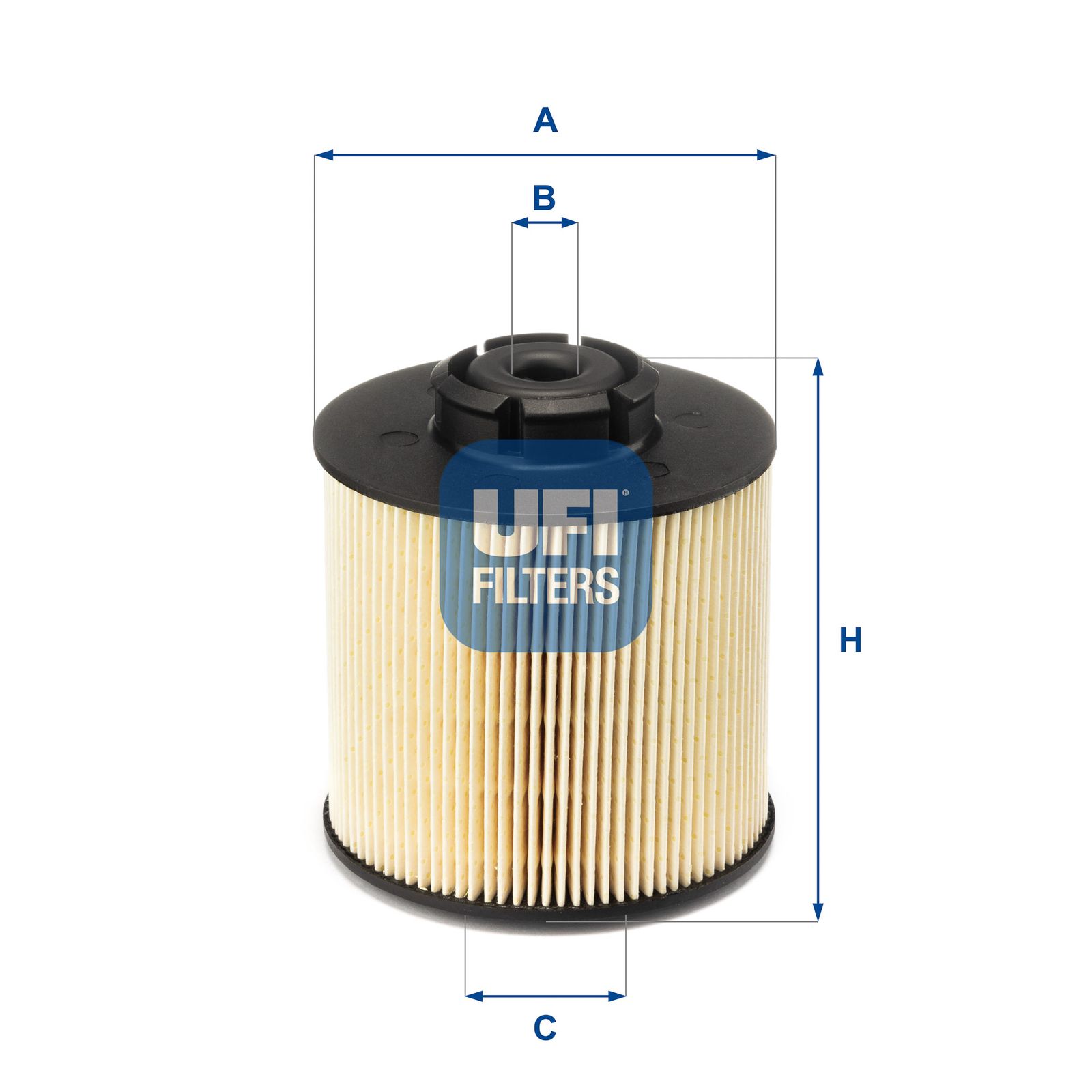 Palivový filter UFI 26.017.00