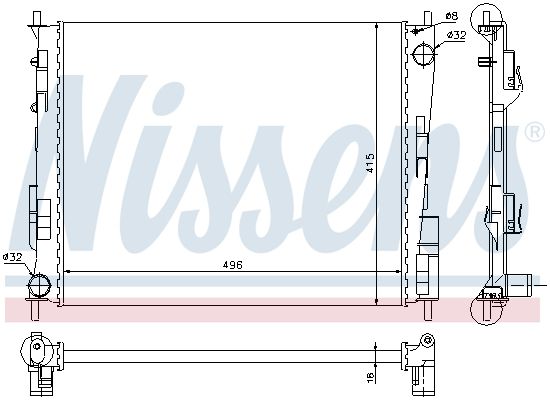 Radiateur, refroidissement du moteur