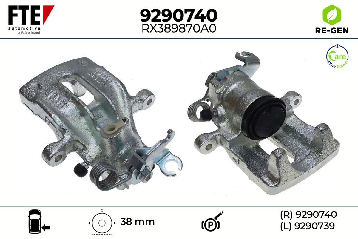 Etrier frana FTE 9290740