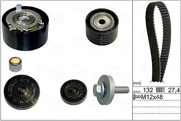 Zestaw paska rozrządu AUTEX 702921
