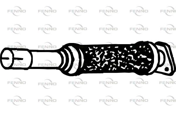 Rura wydechowa FENNO 1225479