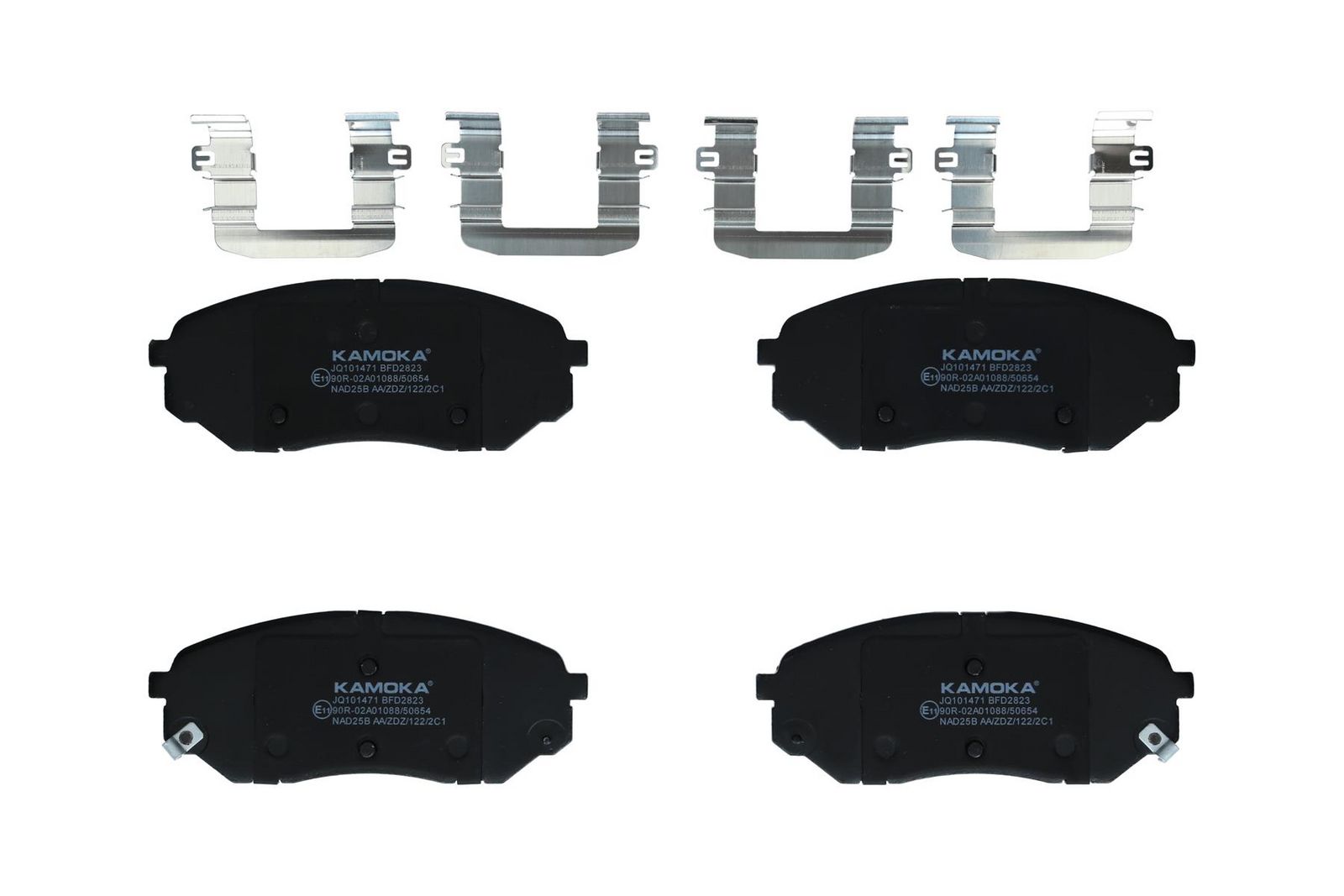 set placute frana,frana disc KAMOKA JQ101471