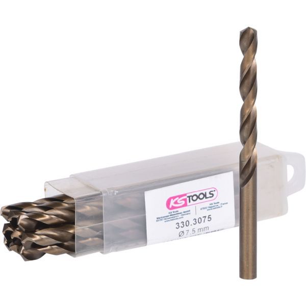 Levně Kovový spirálový vrták KS TOOLS 330.3075