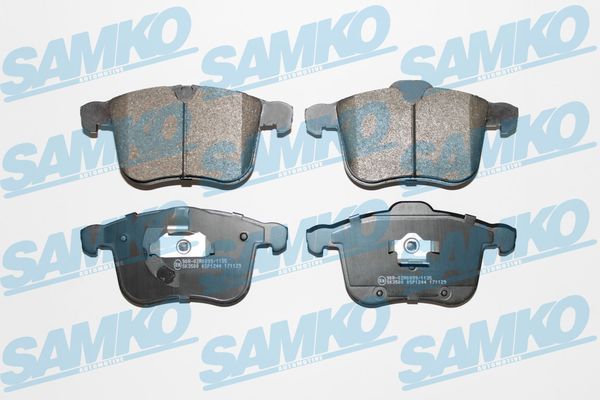 Sada brzdových destiček, kotoučová brzda SAMKO 5SP1244