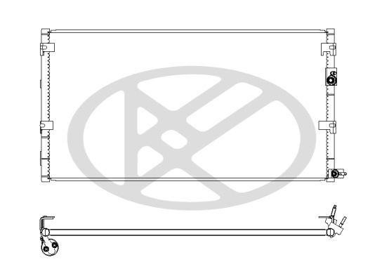 Condensator, climatizare KOYORAD CD320920