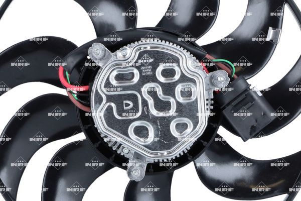 Ventilateur, refroidissement du moteur