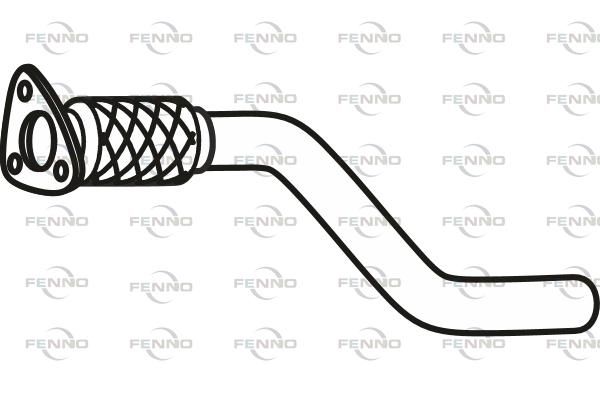 Rura wydechowa FENNO P49031