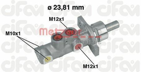 Pompa hamulcowa METZGER AUTOTEILE 202-362