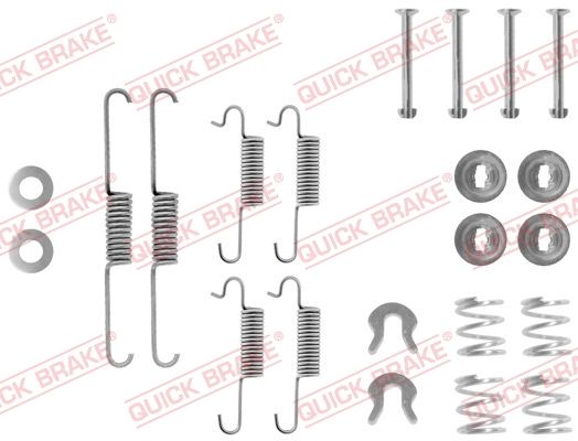 Set accesorii, sabot de frana QUICK BRAKE 105-0533