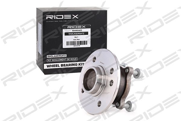 Zestaw łożysk koła RIDEX 654W0403