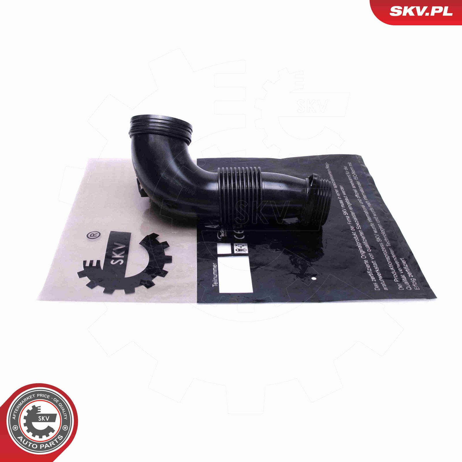 Рукав воздухозаборника, воздушный фильтр