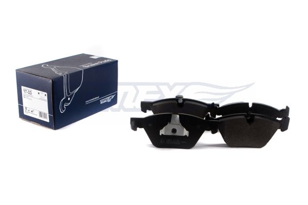 Levně Sada brzdových destiček, kotoučová brzda TOMEX Brakes 17-33