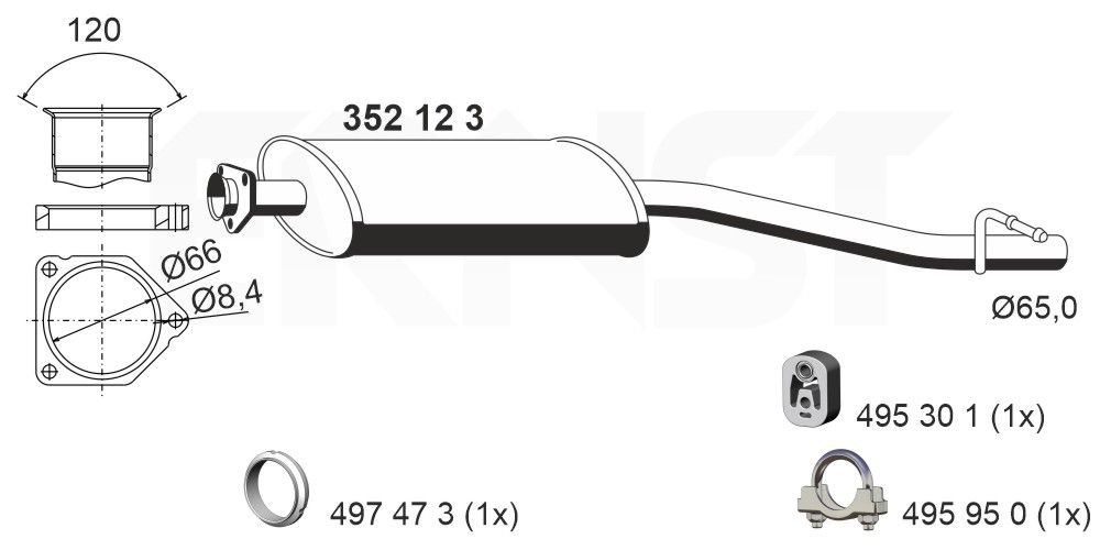 Toba esapamet intermediara ERNST 352123